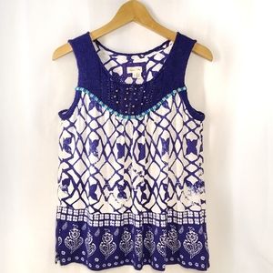 *Anthropologie Meadow Rue  Crochet